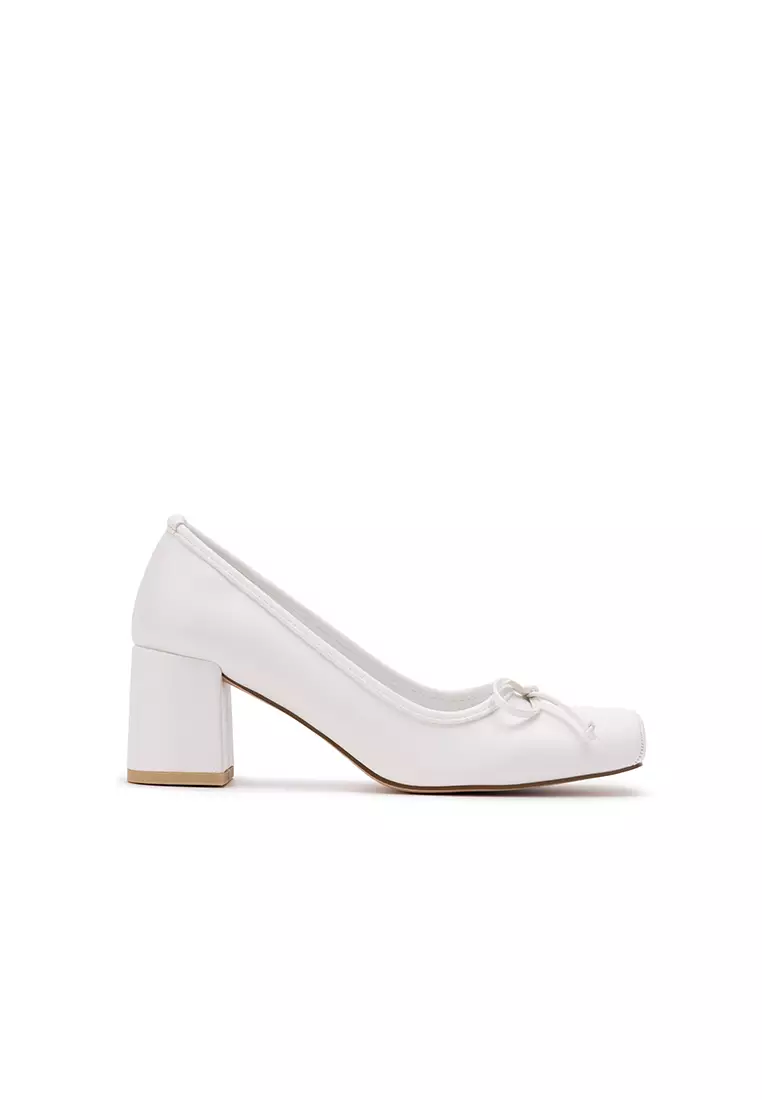 靴 ohotoro Square Ballet Pumps square ballet pumps | OHOTORO