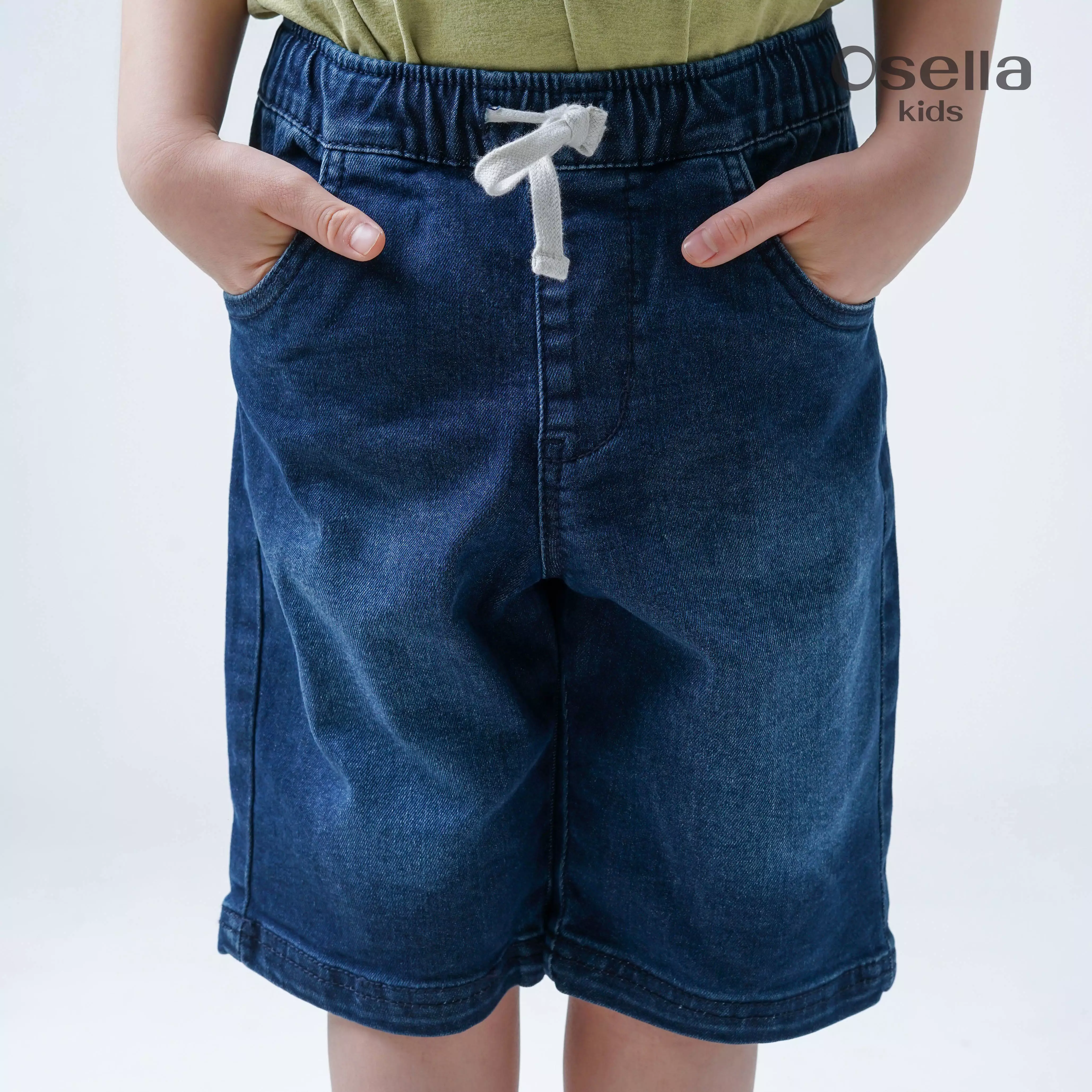 Osella Essential Denim Short 328F6601A3 | Celana Jeans Pendek Anak Laki Laki