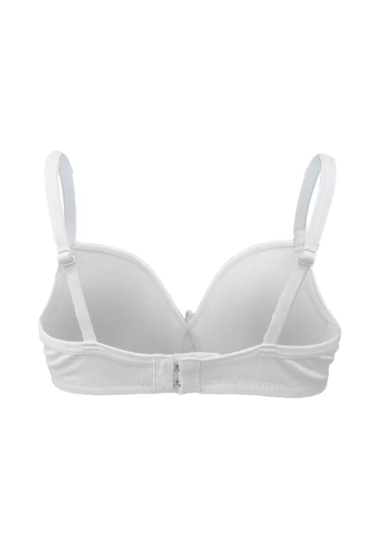 Preppy Petal Non-Wired 2-in-1 Teens Bra Underwear for Women