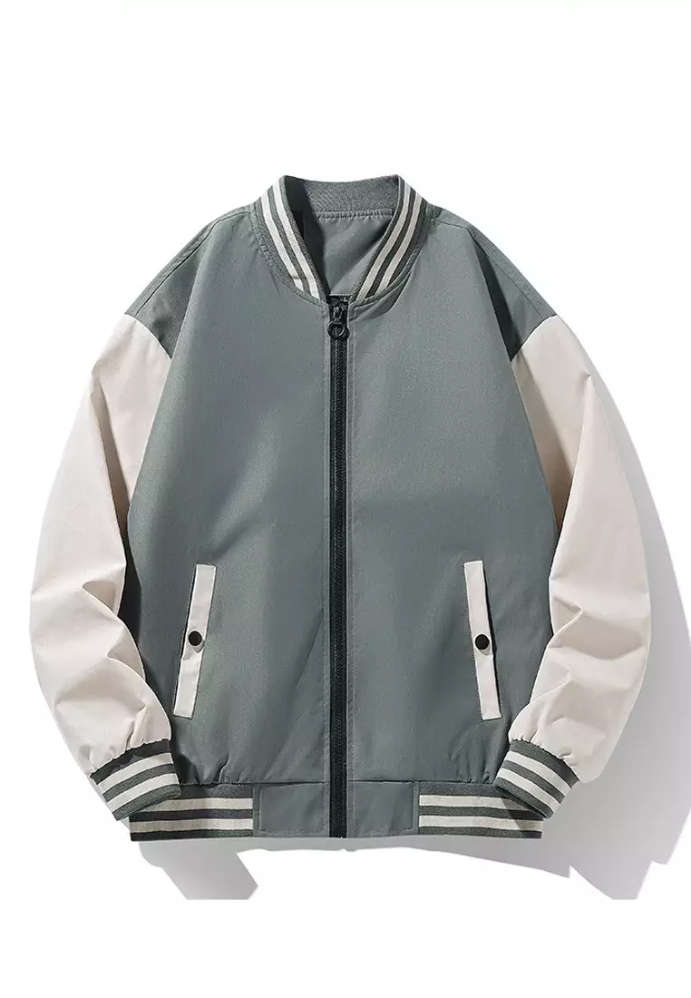 Slim Thin Baseball Jacket