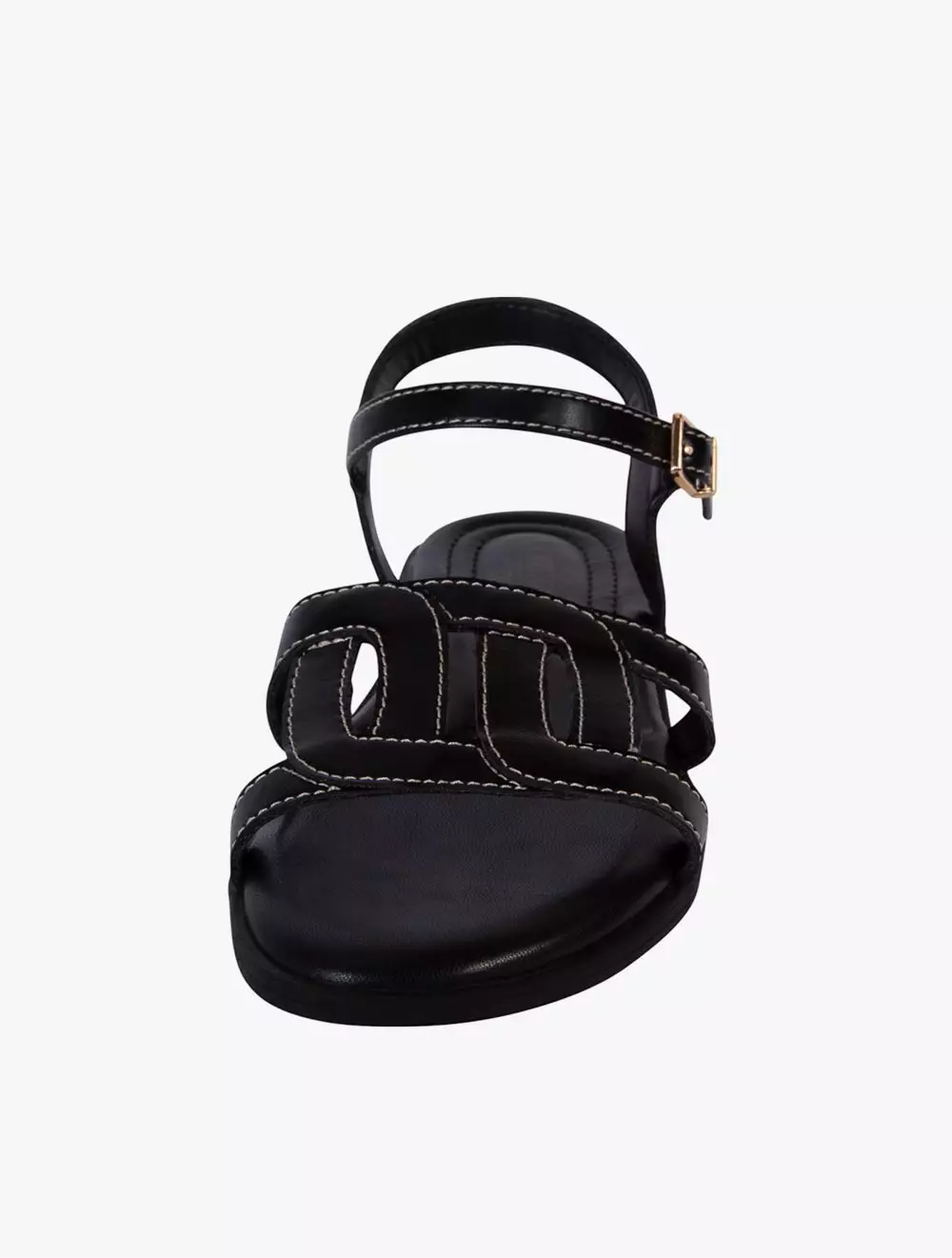 Payless Comfort Plus By Predictions Womens Viva Arch Sandals - Black_05