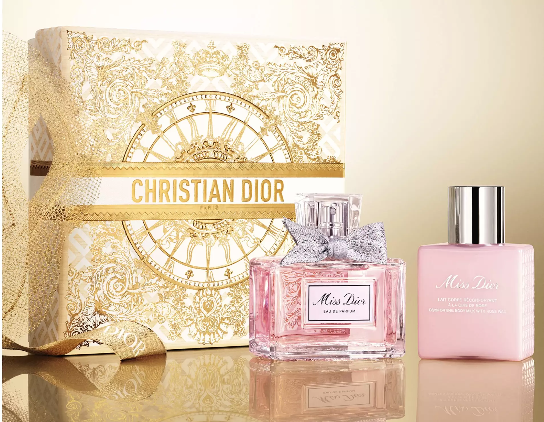 Dior Miss Dior Set - 50ml Eau de Parfum and 75ml Body Milk