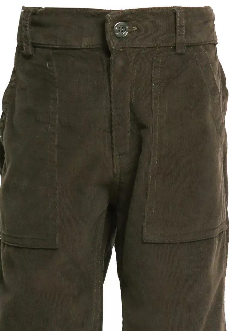 Unisex Regular Corduroy Pants