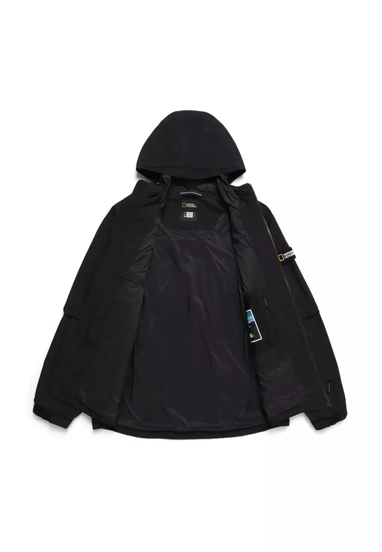 Men's NRN Pocket Hooded Utility Jacket