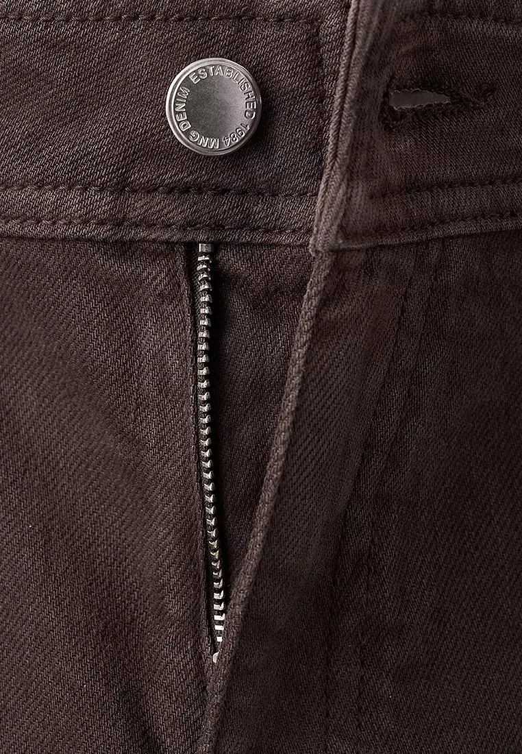 Wide-Leg Jeans With Pockets