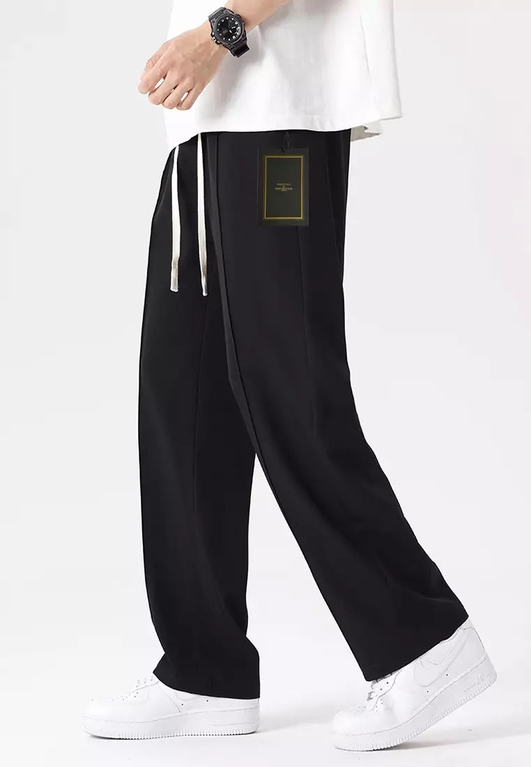 Thin Ice Silk Feeling Straight Pants AC-CK162