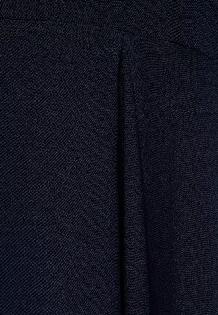 Asymmetrical Pleated Dress