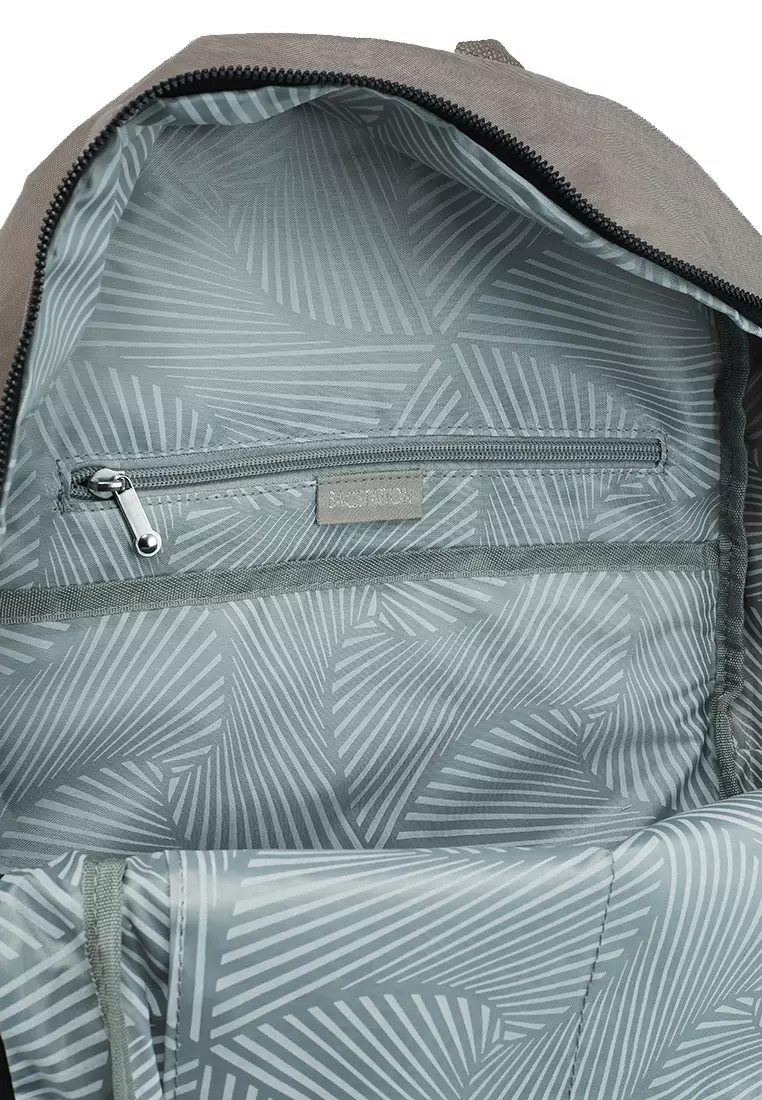 Metallic Series Crinkle Nylon Backpack