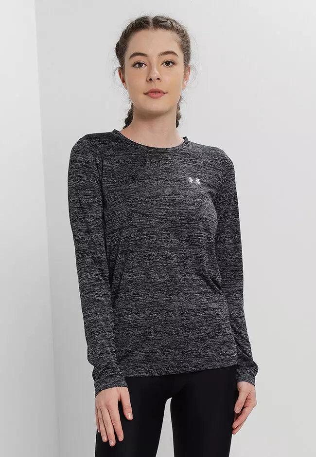 Women's under armour tech long sleeve tee clearance