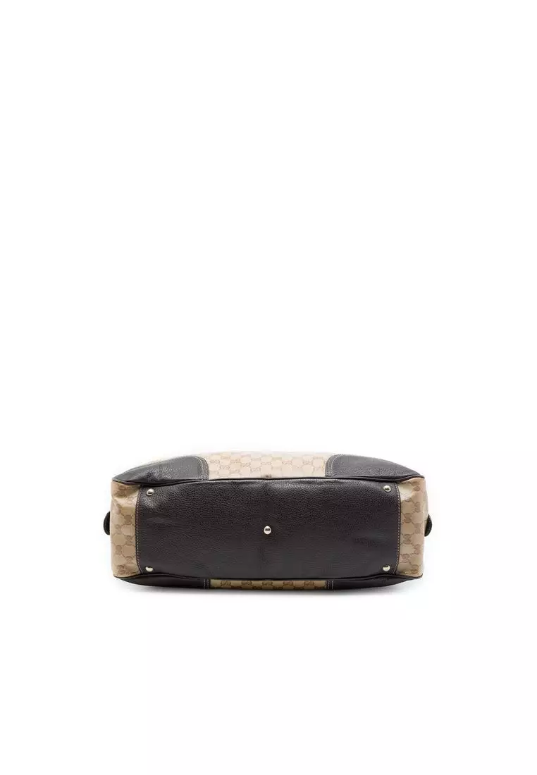 Pre-Loved Gucci Gg Crystal Web Princy Shoulder Bag