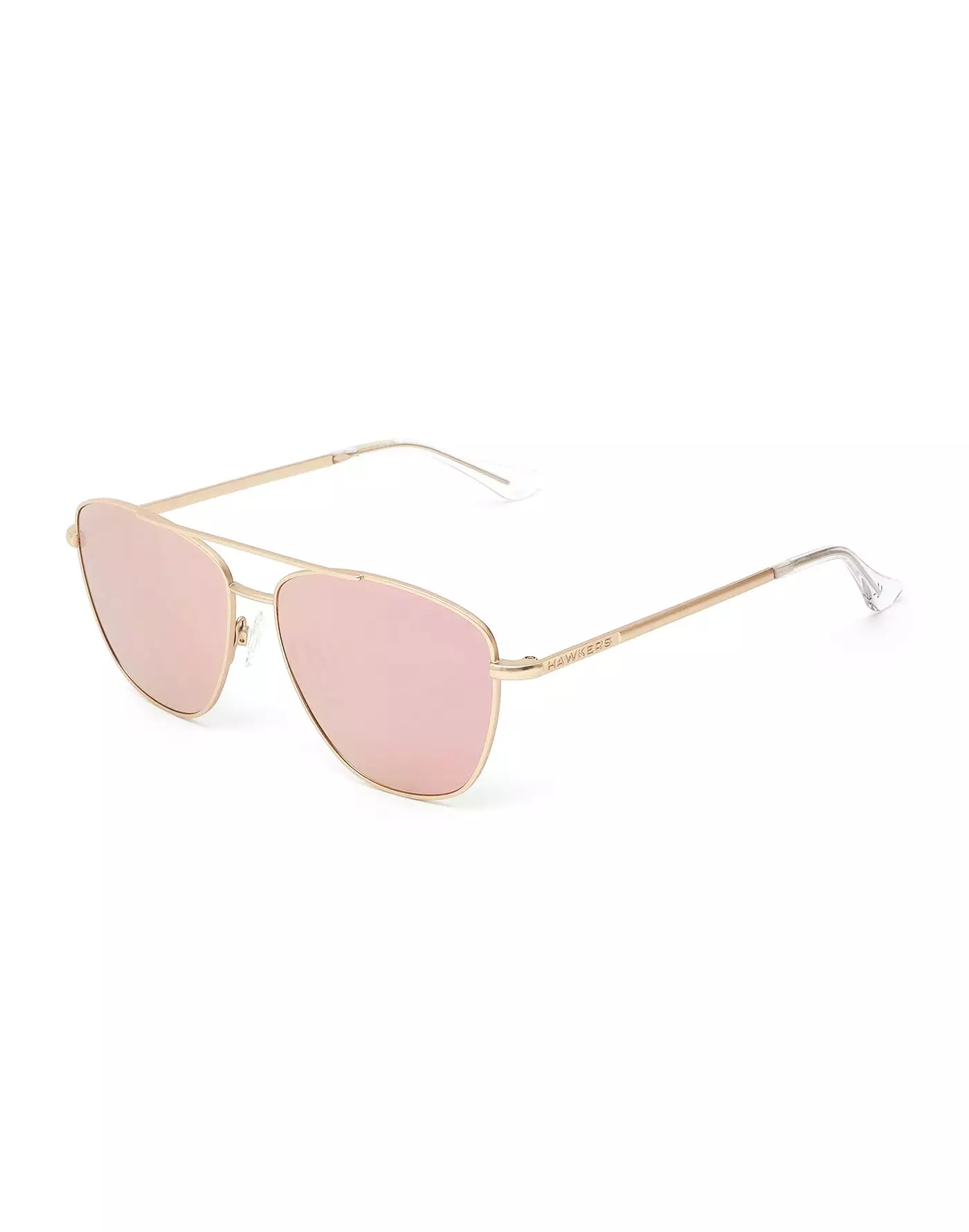 HAWKERS Rose Gold LAX Sunglasses for Men and Women. UV400 Protection. Official Product Designed in Spain