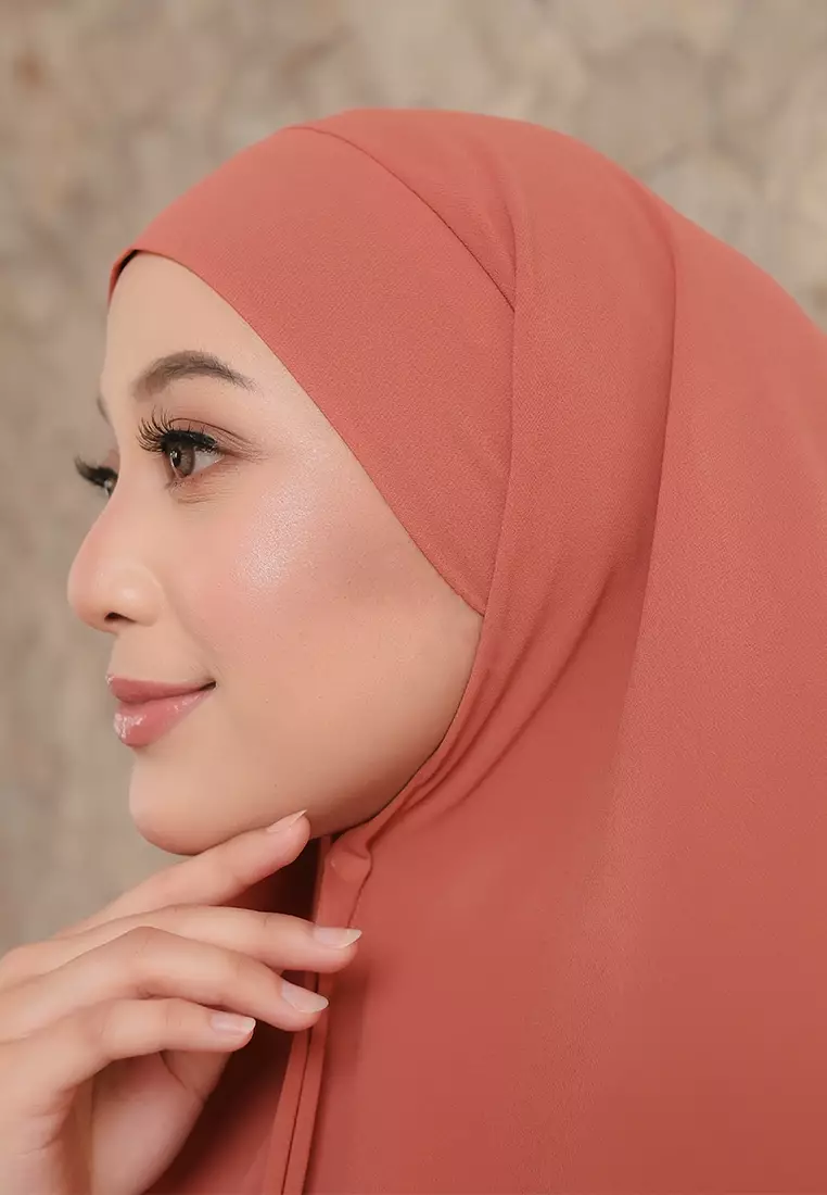KHIBAN KHAIRA MAGNET PLUS NIQAB - SALMON