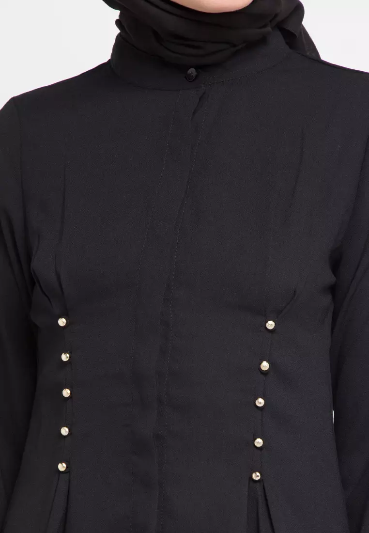 Amina Blouse In Black