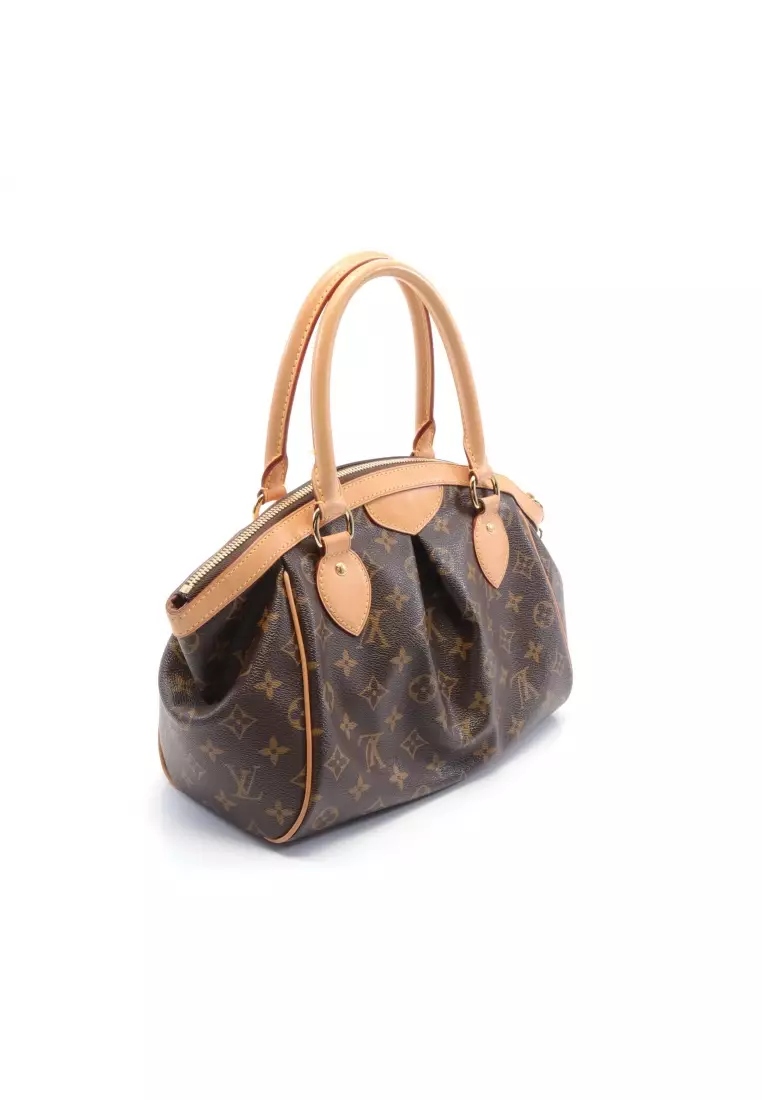 Louis Vuitton Pre-loved LOUIS VUITTON Tivoli GM monogram Handbag PVC  leather Brown 2023, Buy Louis Vuitton Online