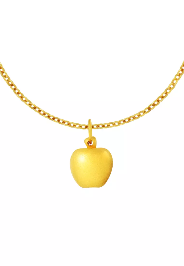 TOMEI Lucky Apple Pendant, Yellow Gold 999