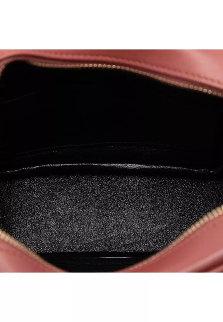 Pre-Loved Saint Laurent Calfskin Monogram Blogger Bag