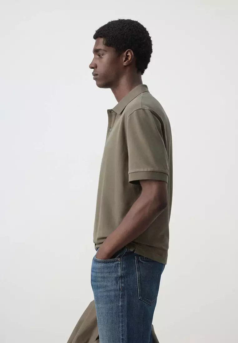 100% Cotton Piqué Polo Shirt