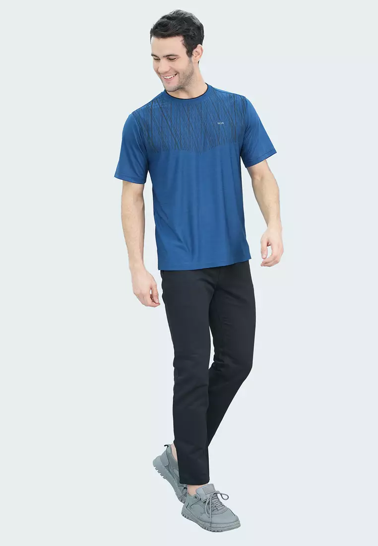 LGS - Kaos Olahraga Quick Dry - Regular Fit - Warna Variasi - Running - Tenis - Basket - Katun Nyaman