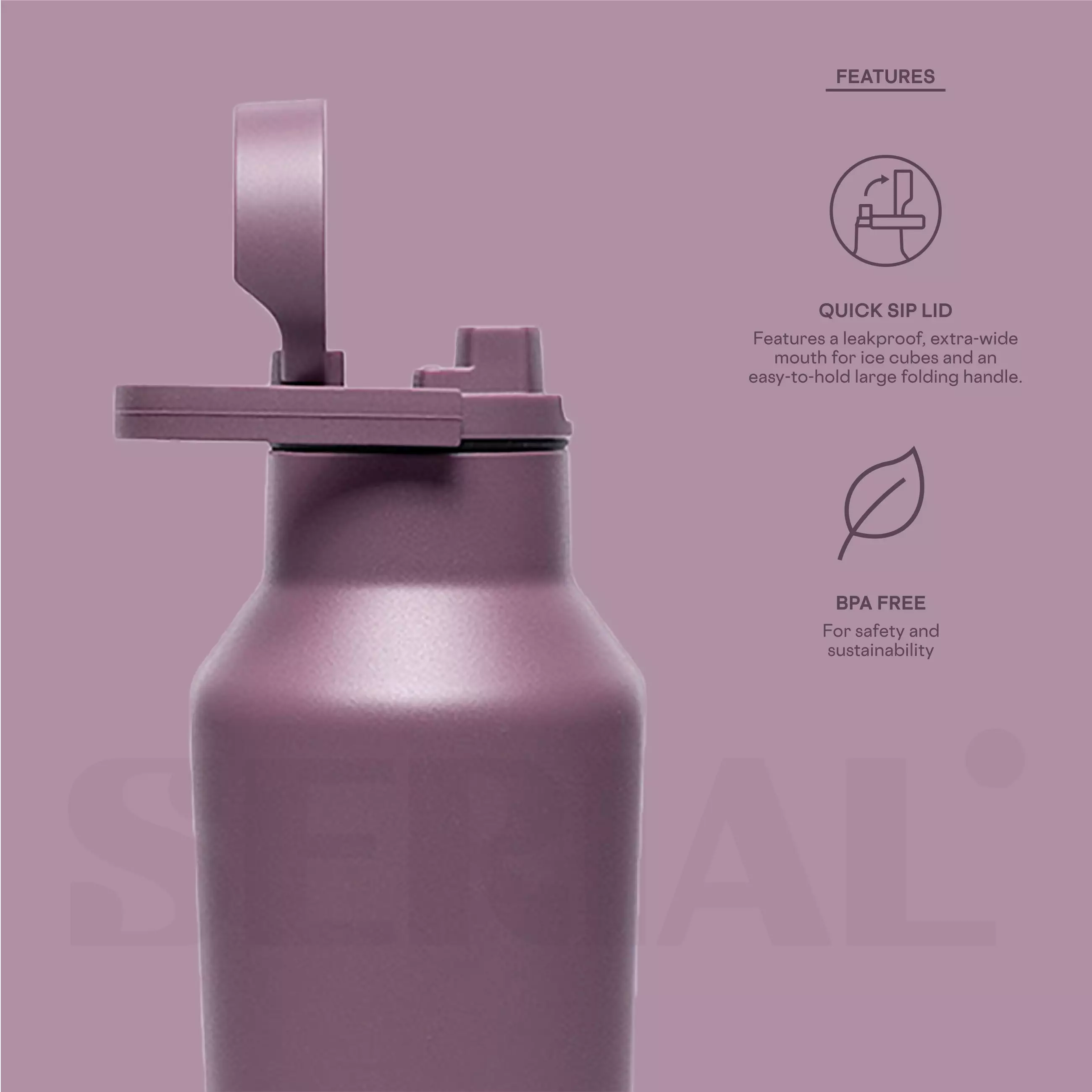 CORKCICLE Sport Canteen 20oz - Mauve