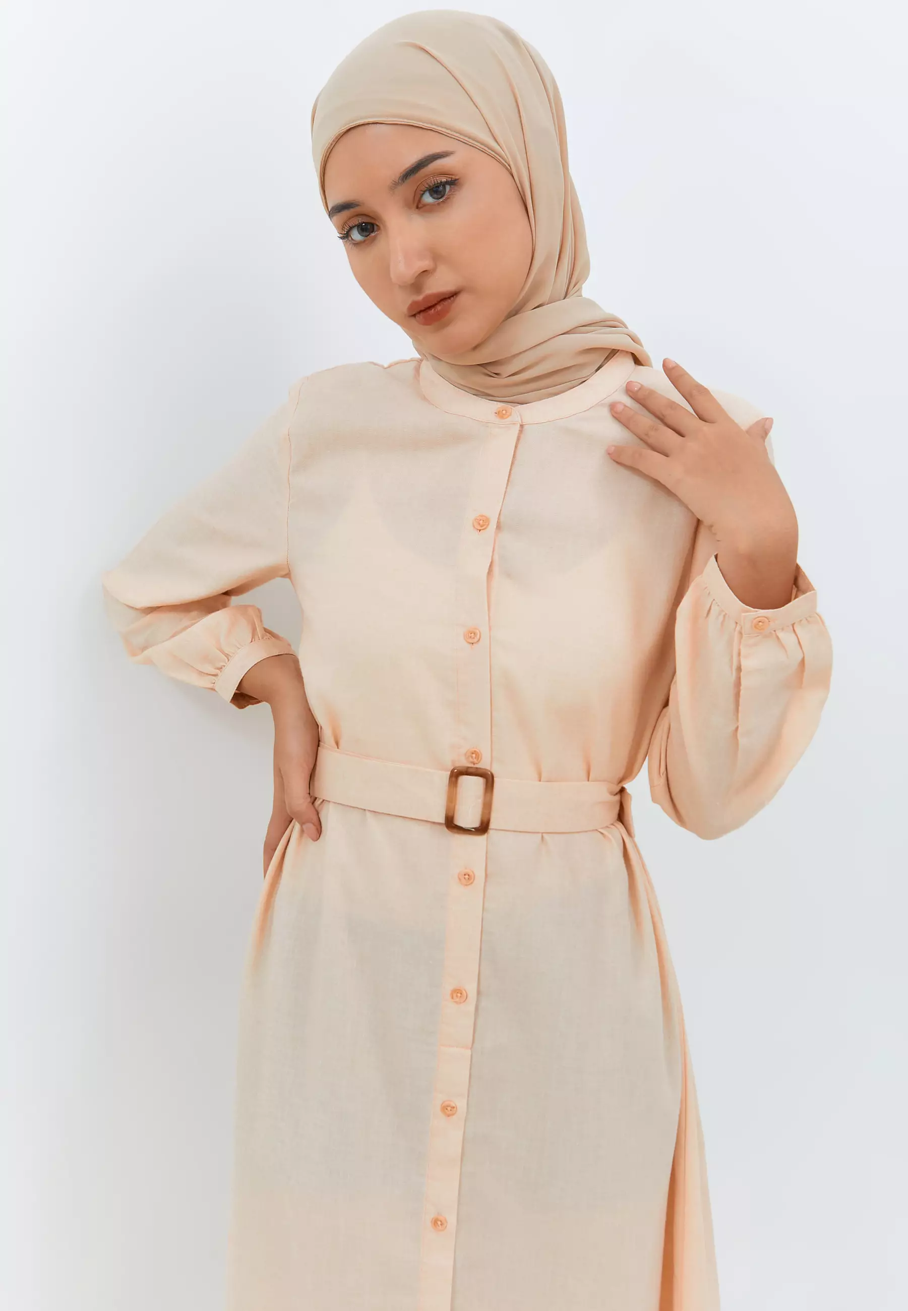 Laila Dress Tender Peach (G.4218)