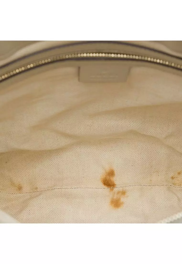 Pre-Loved Gucci Gg Canvas Web Mayfair Crossbody