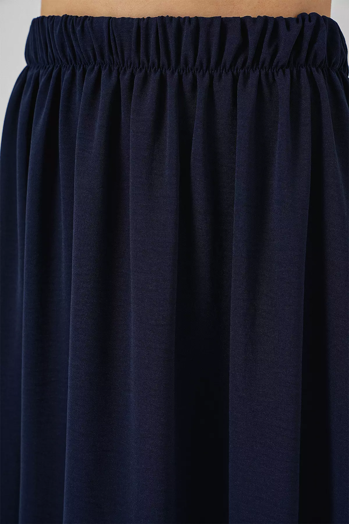 Women's Long Ayrobin Skirt 8050 - Navy Blue