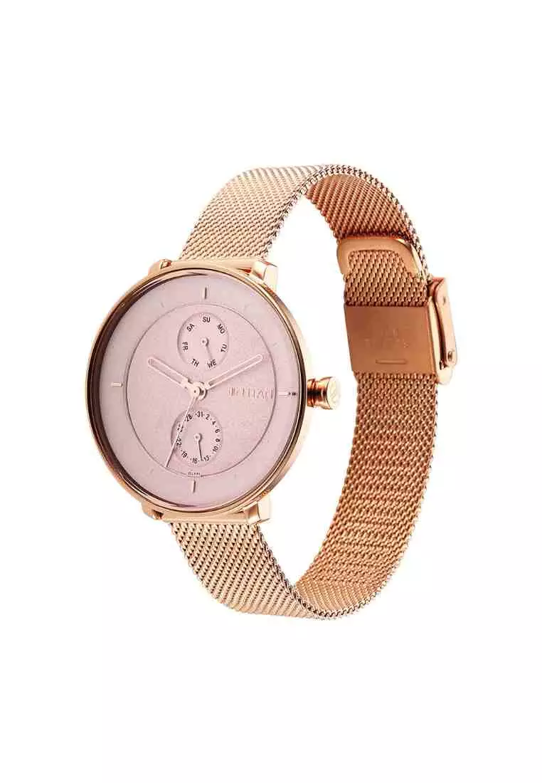 Titan rose discount gold watch