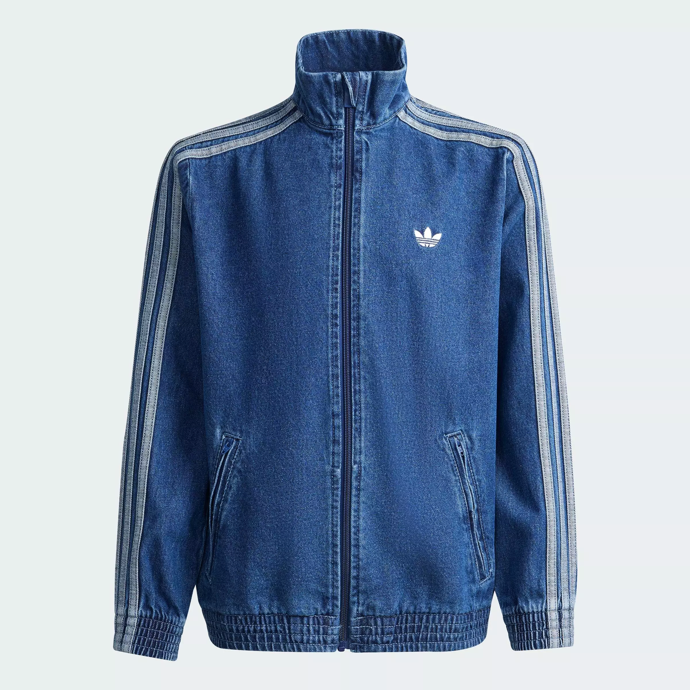 Buy ADIDAS Lifestyle FIREBIRD TRACK TOP DENIM Unisex Blue KE2849