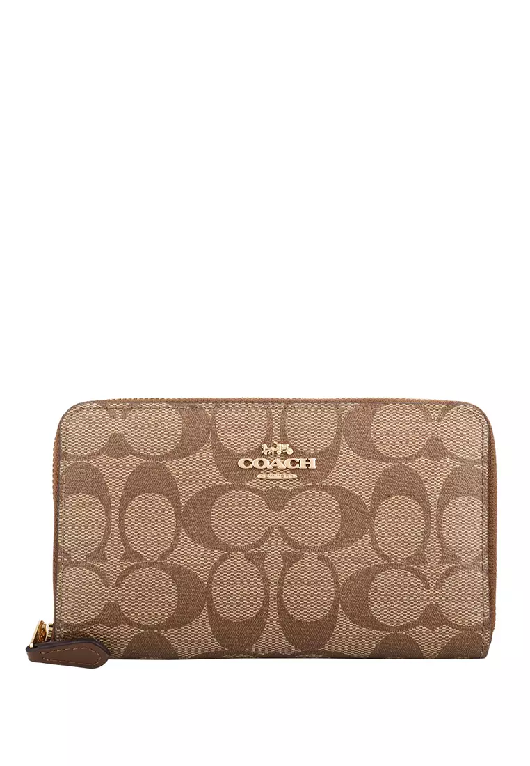 coach medium id wallet