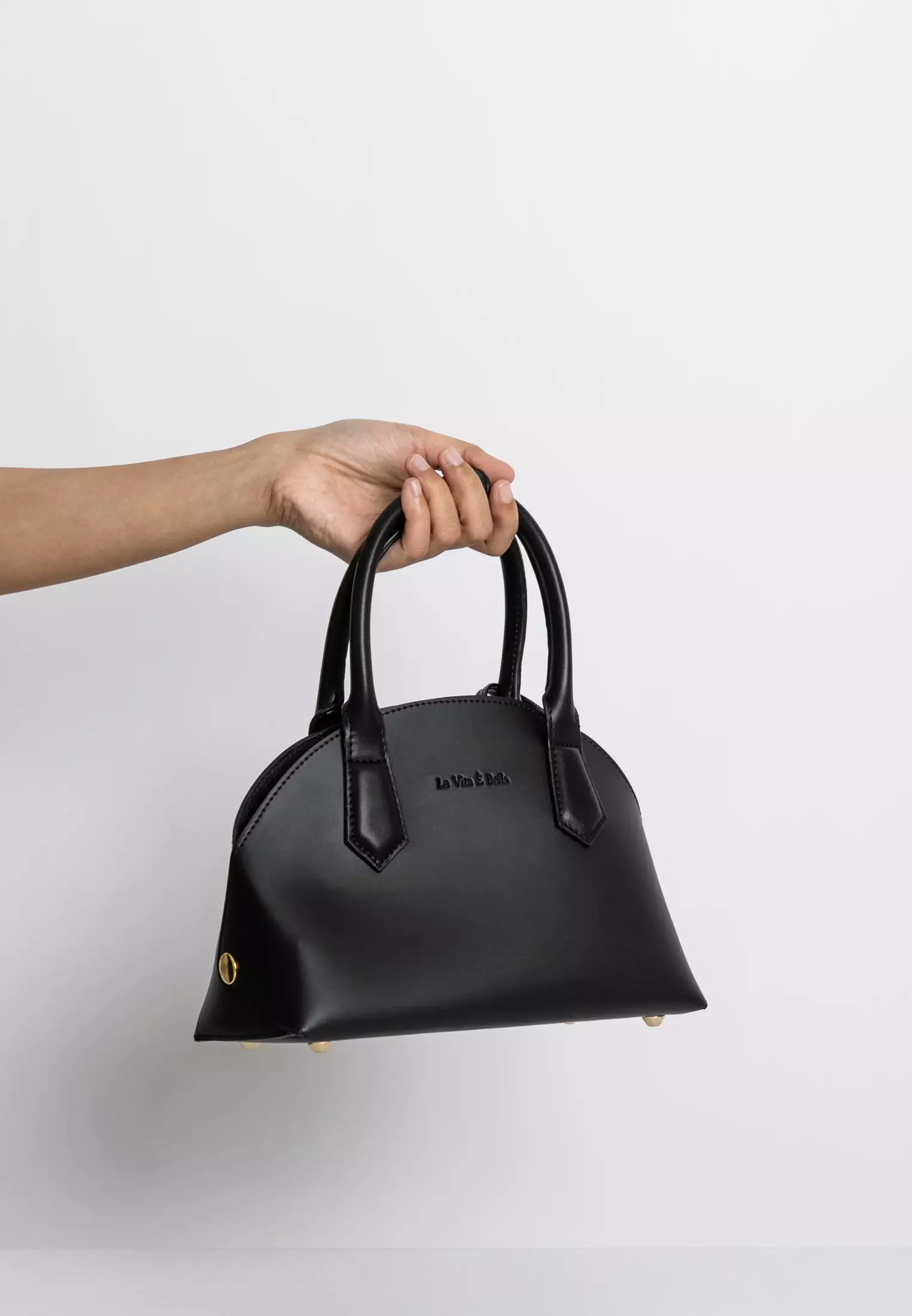 Halve Women Hand Bag with Crossbody Strap