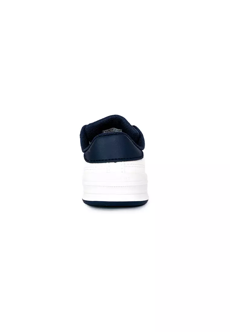 Heritage Court III T-Toe Ez Sneaker - White/Navy (3360102)