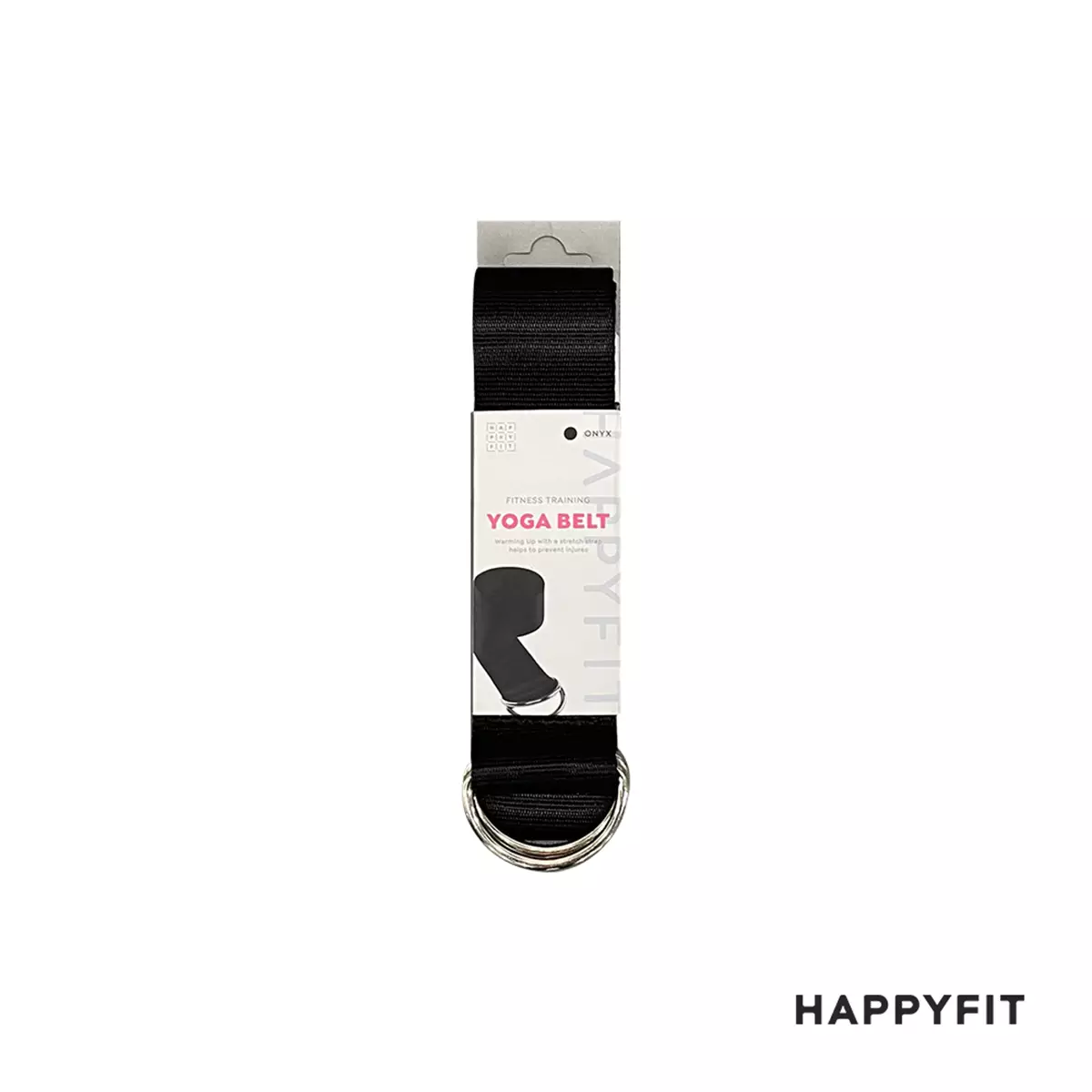 HAPPYFIT Yoga Belt - Yoga Strap Concrete