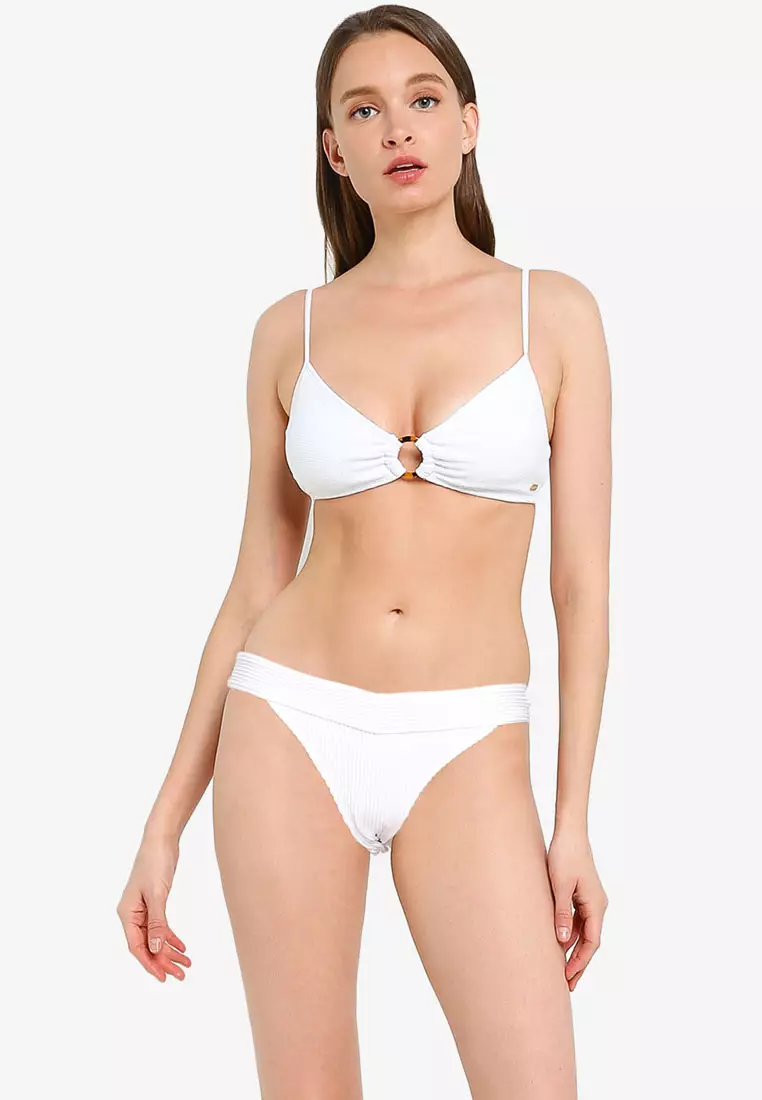 Hollister online white bikini