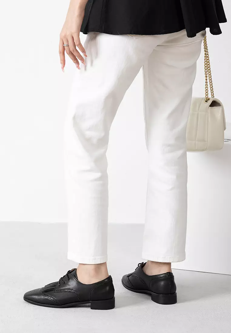 Brogue Leather Tassel Derbys TH926-3