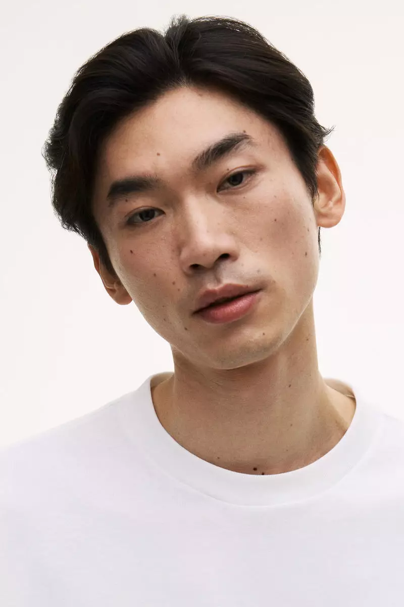 Oversized Fit Long-sleeved jersey top