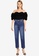 MISSGUIDED blue Petite Riot Mom Jeans 88826AADAB98D2GS_4