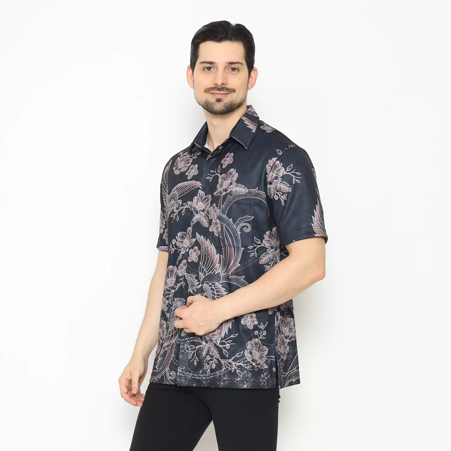 MAGINOT AARON Batik Pria Active Wear Quick Dry Lengan Pendek