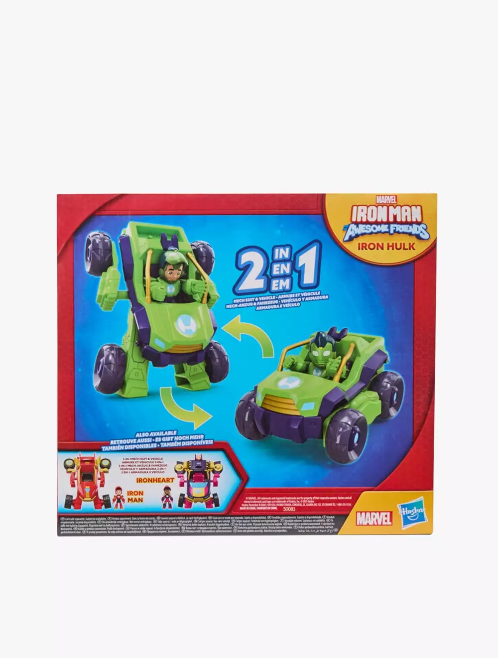 Marvel IMF Iron Hulk 2-In-1 Mech Suit & Vehicle - AVSG1475