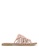 Betts pink Tarlee Woven Leather Sandals 91786SHDD63FDDGS_1