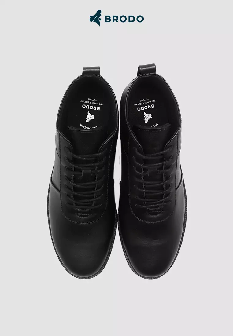 BRODO - Sepatu Ventura Full Black