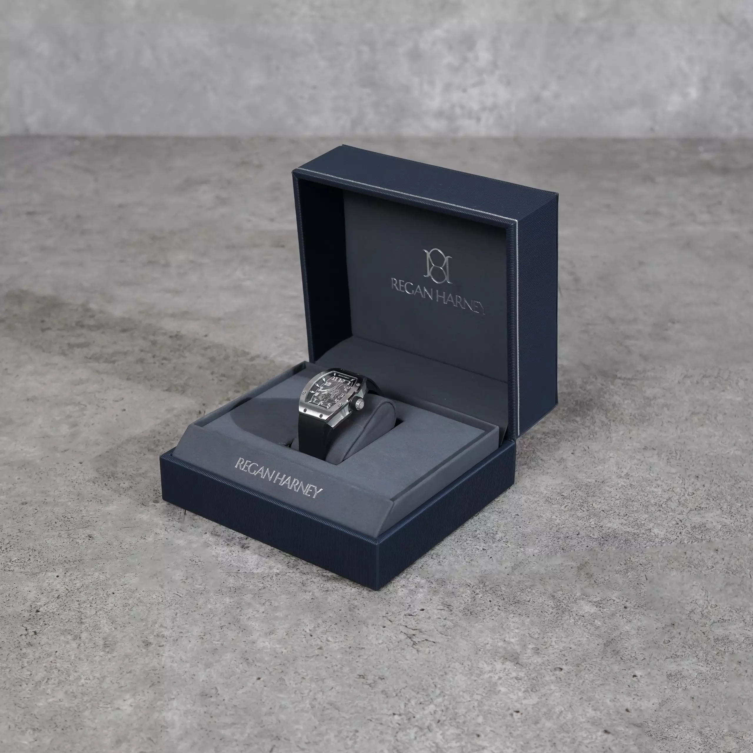 Jam Tangan REGAN HARNEY RH 81-11 QUANTUM FORGED TITANIUM WATCH 100% ORIGINAL - OS