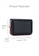 HAPPY FRIDAYS black Full Grain Leather RFID Security Zip Wallet JW AN-7358 9A7F0ACC0BF82AGS_6