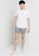 UniqTee grey Summer Cotton Shorts DD63CAABB22E6AGS_4