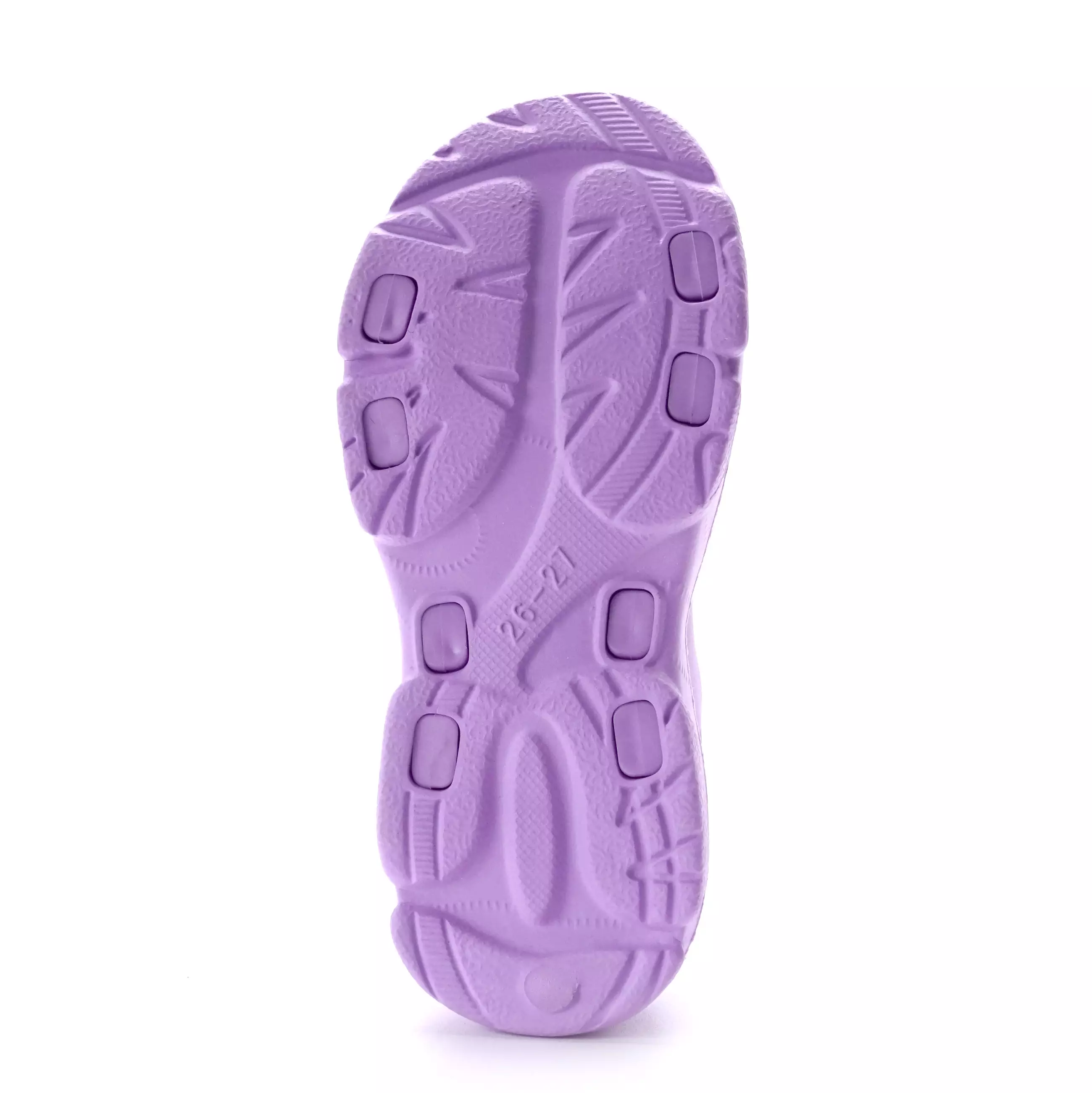 PRINCESS - SANDAL WANITA ANAK KIDS full karet CH830124WK - UNGU ANGGUR