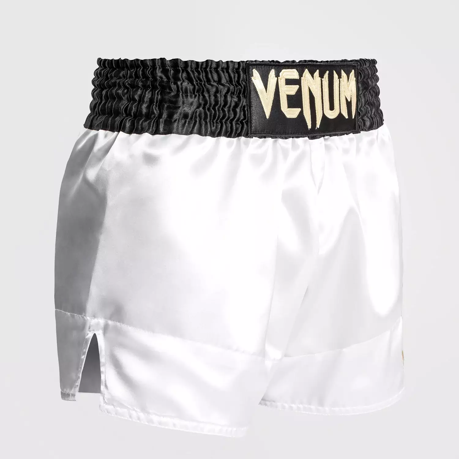 Celana Muay Thai Venum Classic Muay Thai Shorts White/Gold/Black
