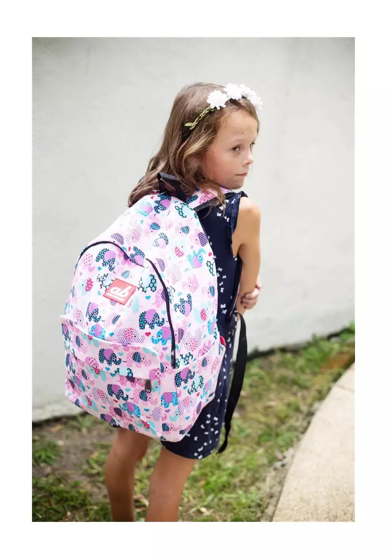 Buy ab New Zealand ab New Zealand Kids Canvas Backpack - Pinky Eleph ...