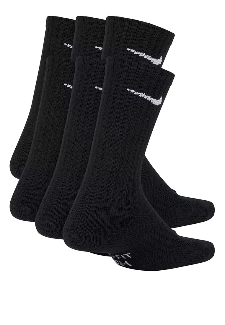 Everyday Cushioned Crew Socks (6 Pairs)