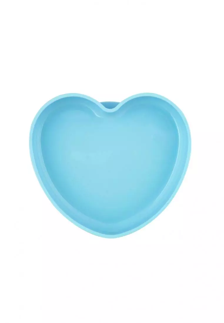 Easy Plate Silicone Heart Shaped Plate