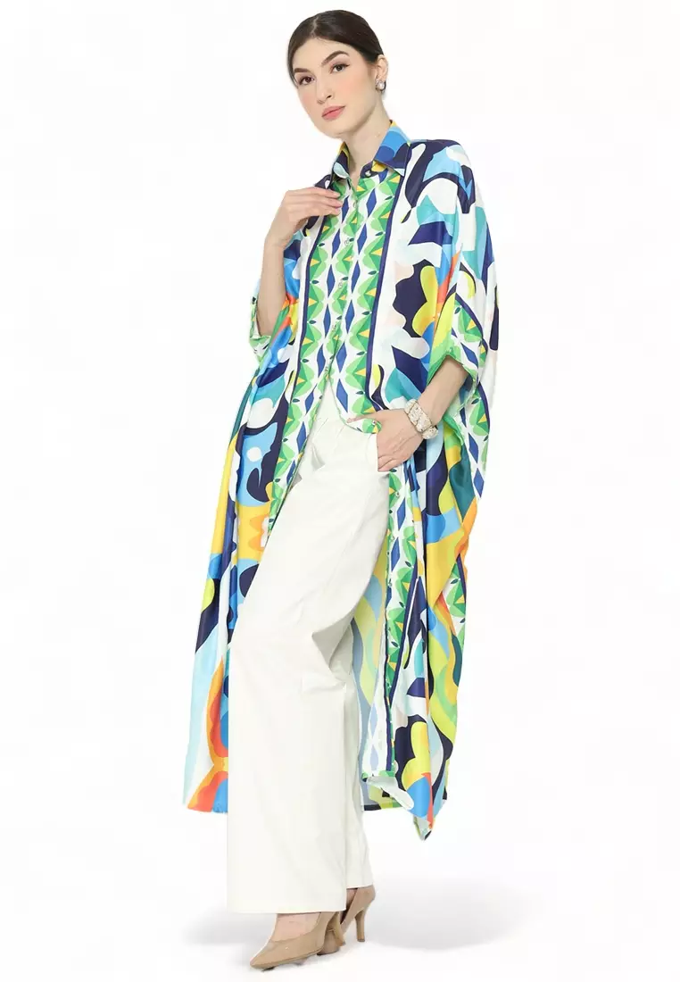 Kanzi Collared Kaftan