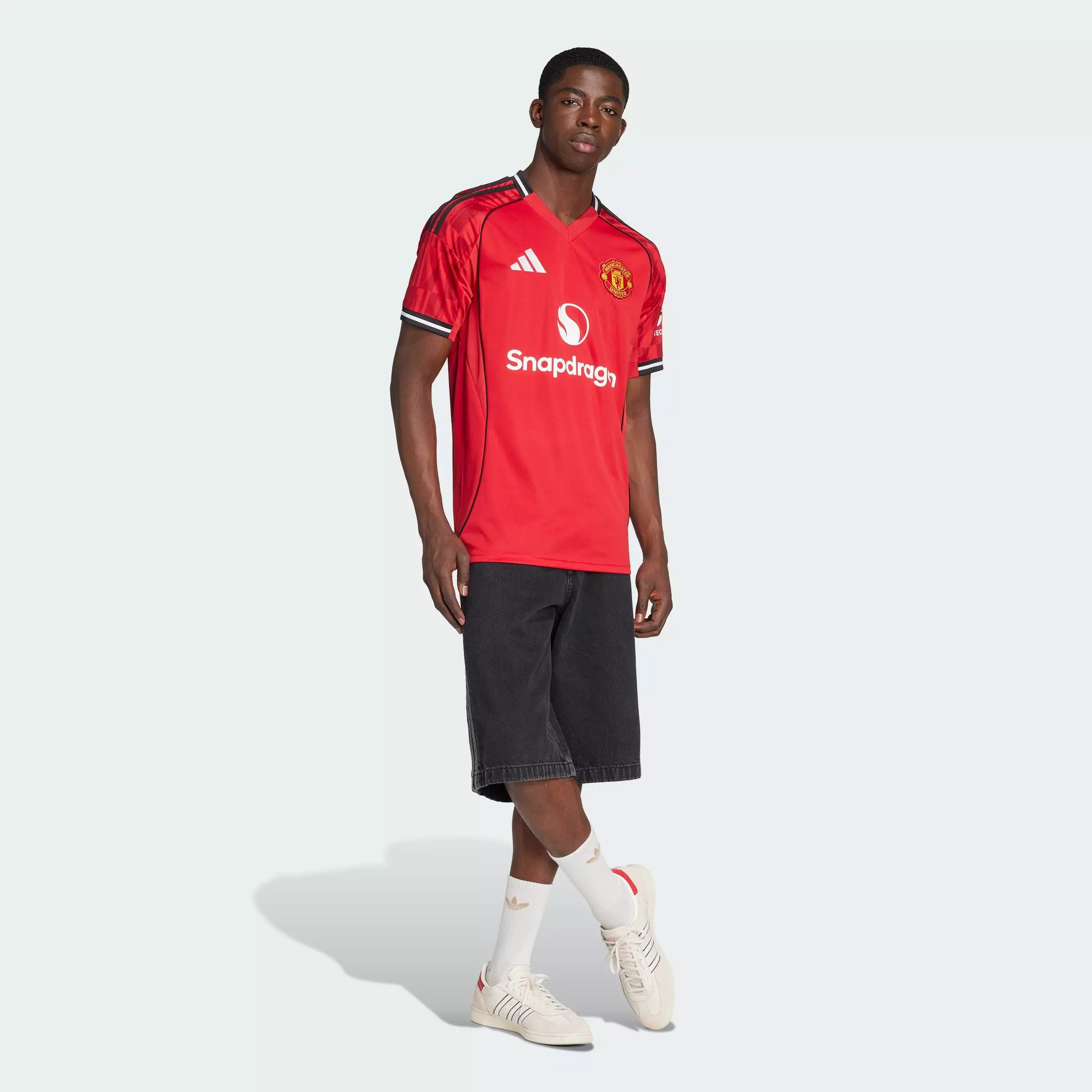 Football Manchester United 25/26 Home Jersey Men Red JI7428